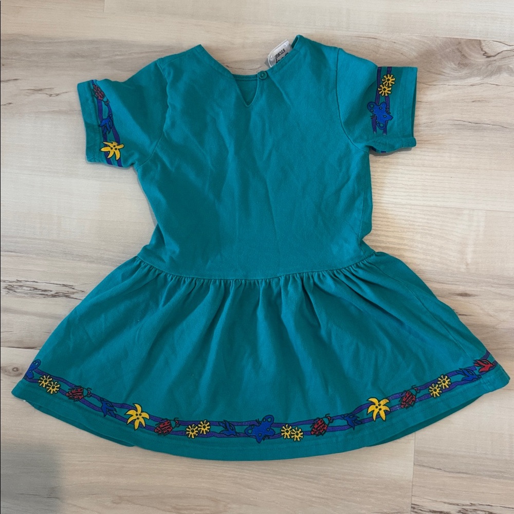 Vintage Disney kids Clothing The Lion King 90s Disney Store Dress Top Medium - Picture 3 of 8